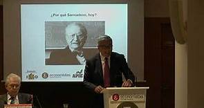 Presentación libro del Nobel de Economía Paul Samuelson CGE-ICO-APIE 04 06 2019