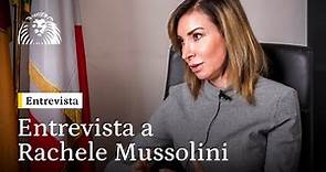 Rachele Mussolini: "Gracias a Meloni, dejaremos atrás el fantasma de mi abuelo"