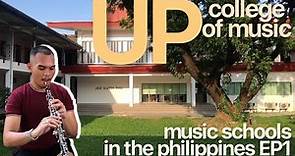 MUSIC SCHOOLS IN THE PHILIPPINES EP1 | UP COLLEGE OF MUSIC | Vlog #6