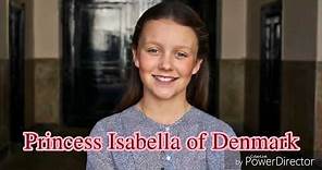 Princess Isabella of Denmark celebrates her 12th birthday!👸🏻🇩🇰❤️🎉👑 One year with her...