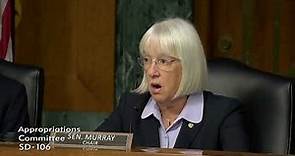 Appropriations Chair Senator Murray Speaks at Hearing about National Security Funding Request