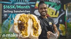 How This Deli Sandwich Brings In $165K A Month In NYC | On The Job