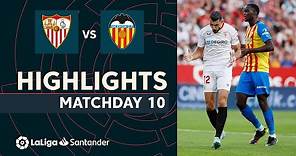 Resumen de Sevilla FC vs Valencia CF (1-1)