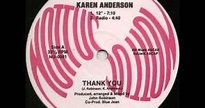 Karen Anderson - Thank You (Radio)