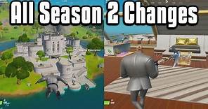 Everything New From Fortnite Chapter 2 Season 2! - Battle Pass, Map, & More!