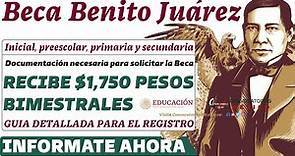 🥳 GUIA DE REGISTRO 👉 para las Becas Benito Juárez: Requisitos, Pasos a Seguir y Consulta de Estatus