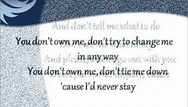 Lesley Gore - You Don't Own Me (lyrics)