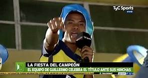 Wilmar Barrios, cronista especial del Boca campeón
