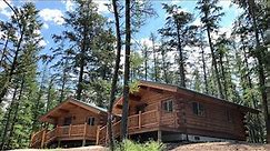 18x24 Montana Log Cabin Walk Through, a Meadowlark Single Level
