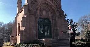 Adolphus Busch and Busch Mausoleum, Bellefontaine Cemetery and Arboretum Historic Tour Line Stop 29