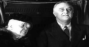 U.S. President Franklin Roosevelt, Sara Roosevelt, and Eleanor Roosevelt, at poll...HD Stock Footage