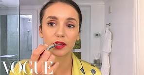 Nina Dobrev Does Her Day-To-Night Beauty Routine | Beauty Secrets | Vogue