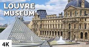 A Tour of LOUVRE MUSEUM / Paris, France (4K)