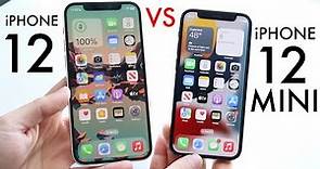 iPhone 12 Vs iPhone 12 Mini In 2022! (Comparison) (Review)
