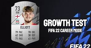 Harvey Elliott Growth Test! FIFA 22 Career Mode