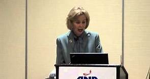 Congresswoman Lois Capps, RN Accepts Congressional Nurse Advocate Award from ANA