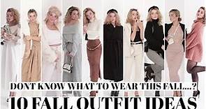 10 FALL OUTFIT IDEAS! What to Wear this Fall 2019!