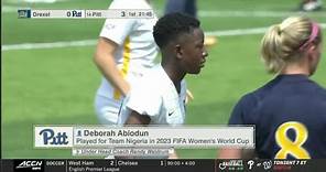 Super Falcons Deborah Abiodun debut for Pittsburgh University (Full Highlights)