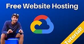 How to Host a FREE Website on Google Cloud Platform