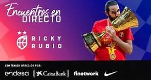 Encuentro en directo con Ricky Rubio (Twitter)