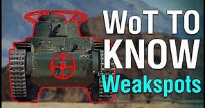 WoT to Know: Armour and Weakspots! (GUIDE)