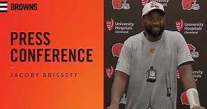 Jacoby Brissett Postgame Press Conference vs. Panthers | Cleveland Browns
