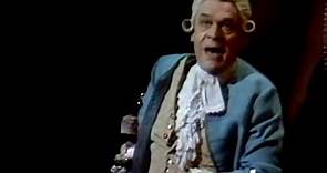 Paul Scofield in Amadeus at the National Theatre