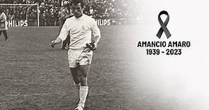 Muere Amancio Amaro, leyenda del Real Madrid, a los 83 años de edad