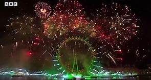 Happy New Year Live! 🎆 London Fireworks 2023 🔴 BBC