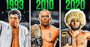 GREATEST MMA Fighter Of Every Year Since 1993