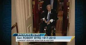 West Virginia Senator Robert C. Byrd Dies at 92