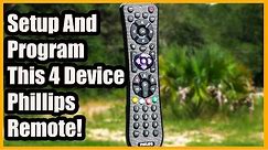 Setup and Program Philips Universal Remote Control to All Your Devices!