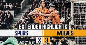 JIMENEZ COMPLETES THE TURNAROUND! | Tottenham Hotspur 2-3 Wolves | Extended highlights
