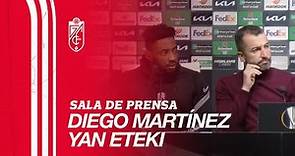 Granada CF vs Molde FK | Rueda de prensa postpartido de Diego Martínez y Yan Eteki