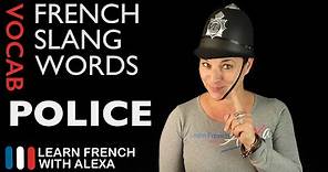 3 French slang words for POLICEMAN