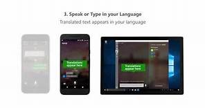 Get started with Microsoft Translator live feature