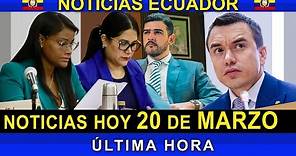 NOTICIAS ECUADOR: HOY 23 DE MARZO 2024 ÚLTIMA HORA #Ecuador #EnVivo