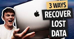 MacBook Data Recovery: Top 3 Ways to Restore Your Data