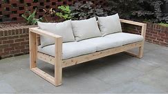 DIY Modern Outdoor Sofa | The Falcon Wing Sofa