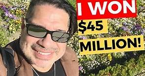 I Won A $45 MILLION LOTTERY! Interview with John Falcon ***Must Watch***
