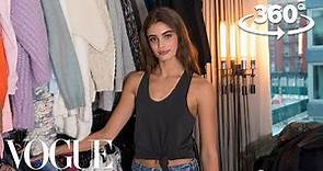 Taylor Hill Takes You on a 360° Tour of Her Closet | Supermodel Closets | Vogue