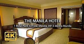 [4K] LUXURIOUS AND CENTURY-OLD - The Manila Hotel | Walking Tour | Island Times