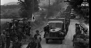 American Soldiers Capture German POWs: World War II (1945) | British Pathé