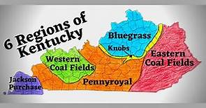 6 Regions of Kentucky