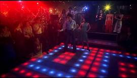 Saturday Night Fever (Bee Gees, You Should be Dancing) John Travolta HD 1080 with Lyrics