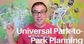Universal Orlando 2-park Plans...with Maps!