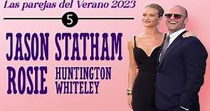 Las parejas del verano 2023 (5): Jason Statham & Rosie Huntington Whiteley