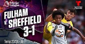 Highlights & Goles: Fulham v. Sheffield United 3-1 | Premier League | Telemundo Deportes