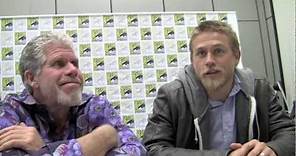 SDCC '11 Ron Perlman & Charlie Hunnam "Sons of Anarchy" interview