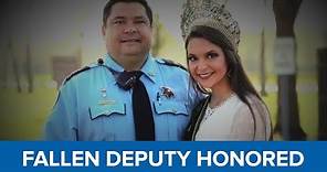 Lafourche Deputy killed in the line of duty honored by fellow officers